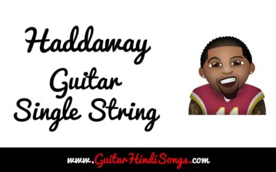 What is Love ? | Haddaway | Guitar | Single String