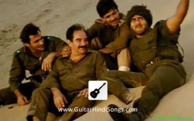 Sandese Aate Hain | Border | Guitar | Tabs