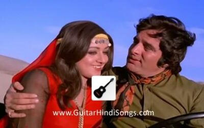 Kya Khoob Lagti Ho | Dharmatma | Guitar | Tab