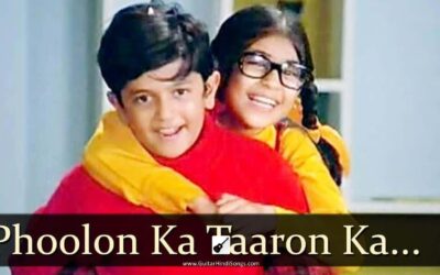 Phoolon Ka Taaron Ka | Guitar | Tabs