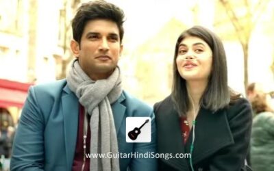 Taare Ginn | Dil Bechara | Guitar | Tabs