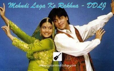 Mehndi Laga Ke Rakhna | DDLJ | Guitar | Tabs